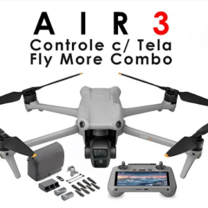 Drone DJI Air 3 Fly More Combo + Controle com Tela (Versão Nacional)