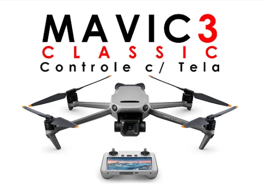 Drone DJI Mavic 3 Classic + Controle com Tela (Versão Nacional)