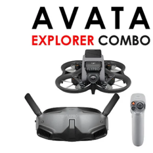 Drone DJI Avata 1 Explorer Fly More Combo com 3 Baterias