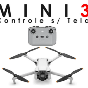 Drone DJI Mini 3 + Controle sem Tela (Versão Nacional)