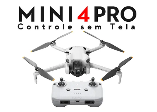 Drone DJI Mini 4 Pro Standard (Sem tela) BR - DJI041