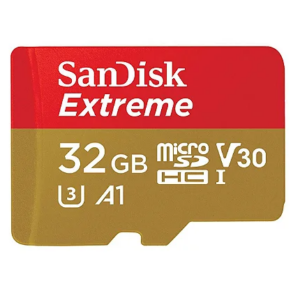 MicroSD Cartão de Memória - 32GB - SanDisk Extreme