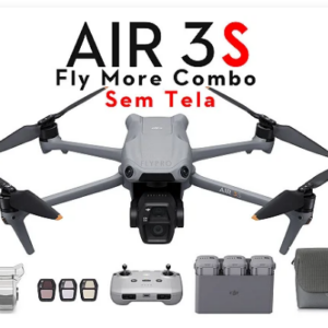 Drone DJI Air 3S Fly More Combo (Sem tela) - Versão Nacional