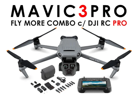 Drone DJI Mavic 3 Pro Fly More Combo + DJI RC PRO (Versão Nacional)
