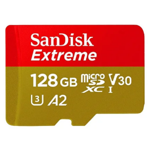 MicroSD Cartão de Memória - 128GB - SanDisk Extreme